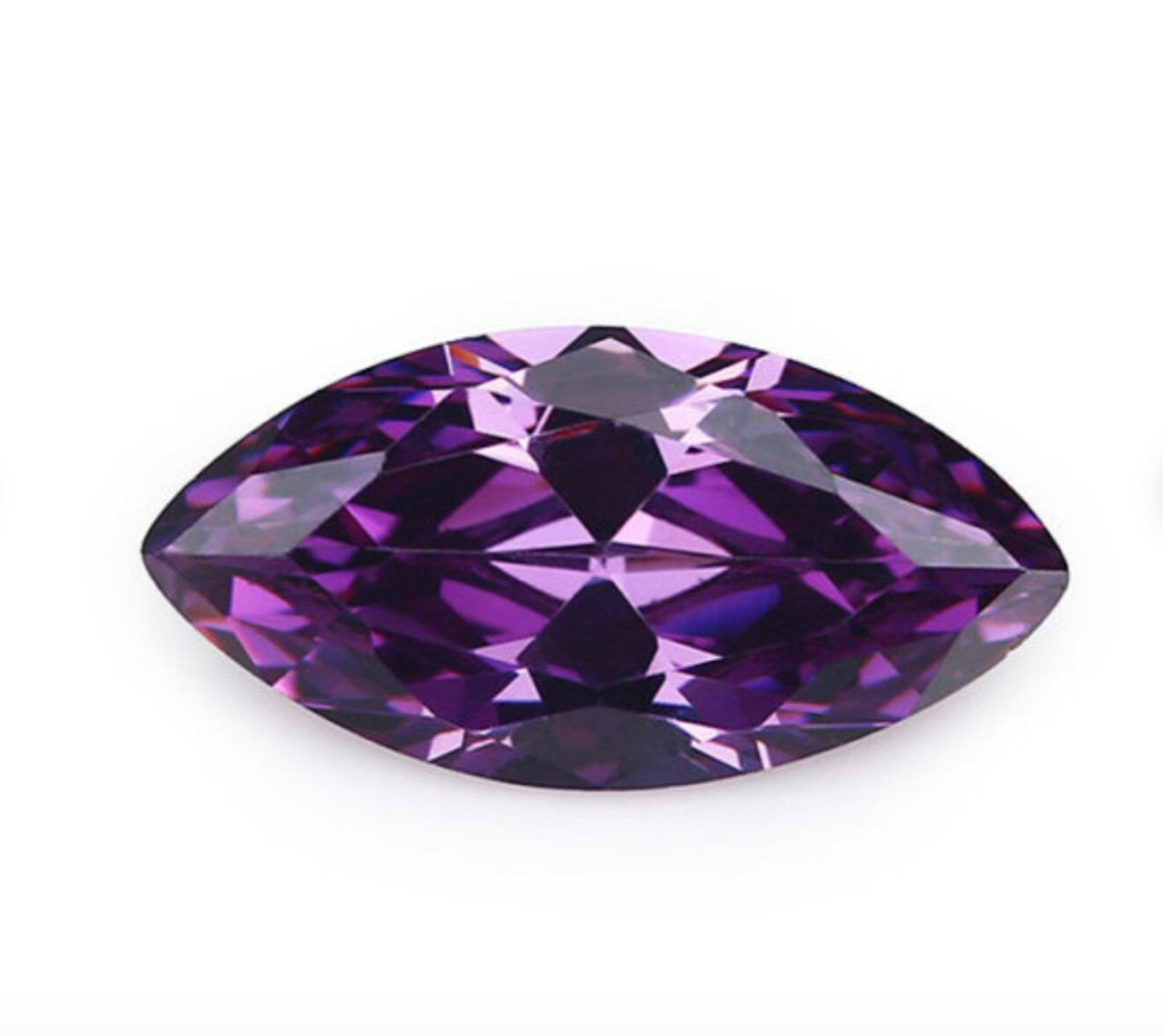Cubic Zirconia Marquise Faceted AAA CZ Loose Stones 10 Colors (4x2mm – 16x8mm)