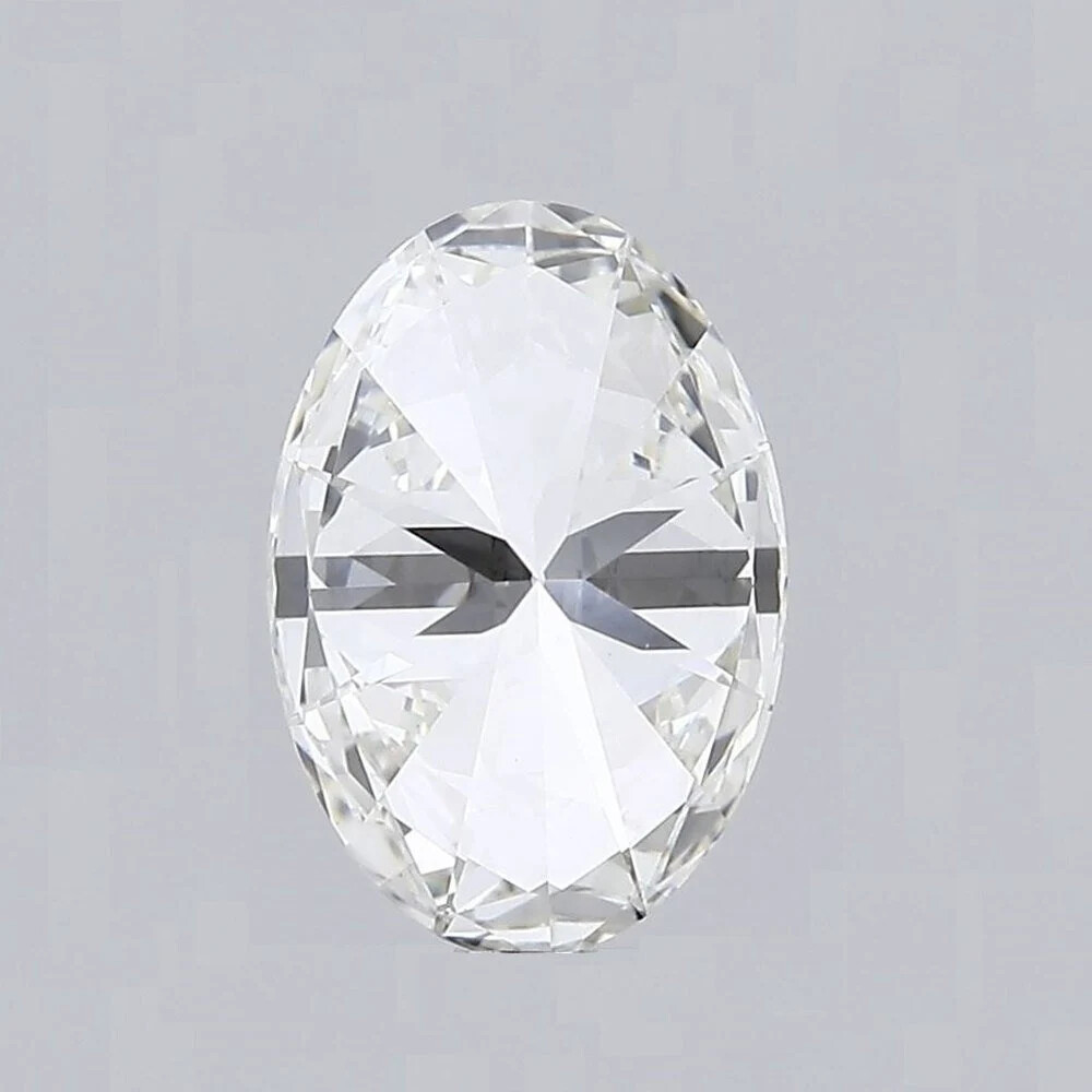 3 mm to 7 mm Oval Lab Grown Loose White Diamonds EF-VS CVD Lab Grown Loose Diam