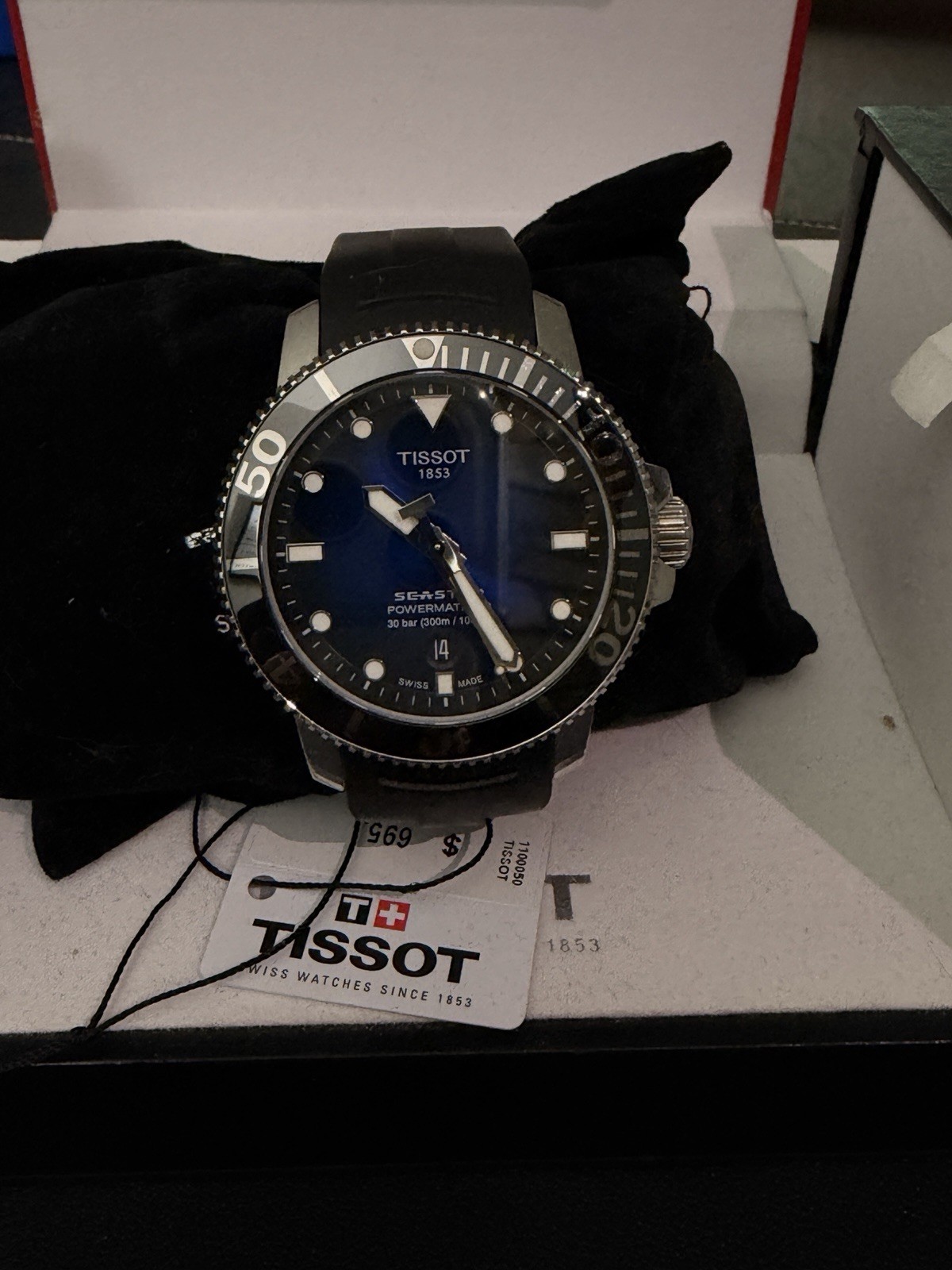 Tissot Seastar 1000 Blue Gradient Men’s Watch – T120.407.17.041.00