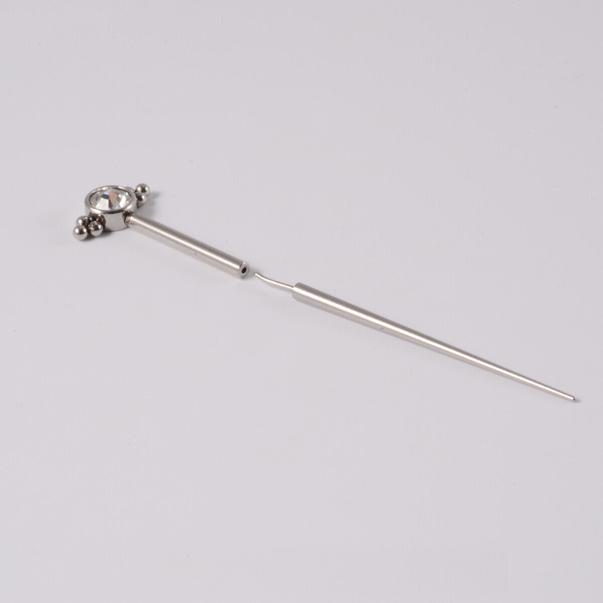 18G 16G 14G Titanium Threadless Insertion Taper Dermal Pin Body Piercing Tool