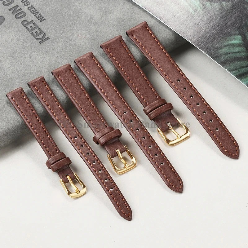 Leather Watch Strap 12mm to 24mm Genuine Replacement Soft Bracelet Watch Band