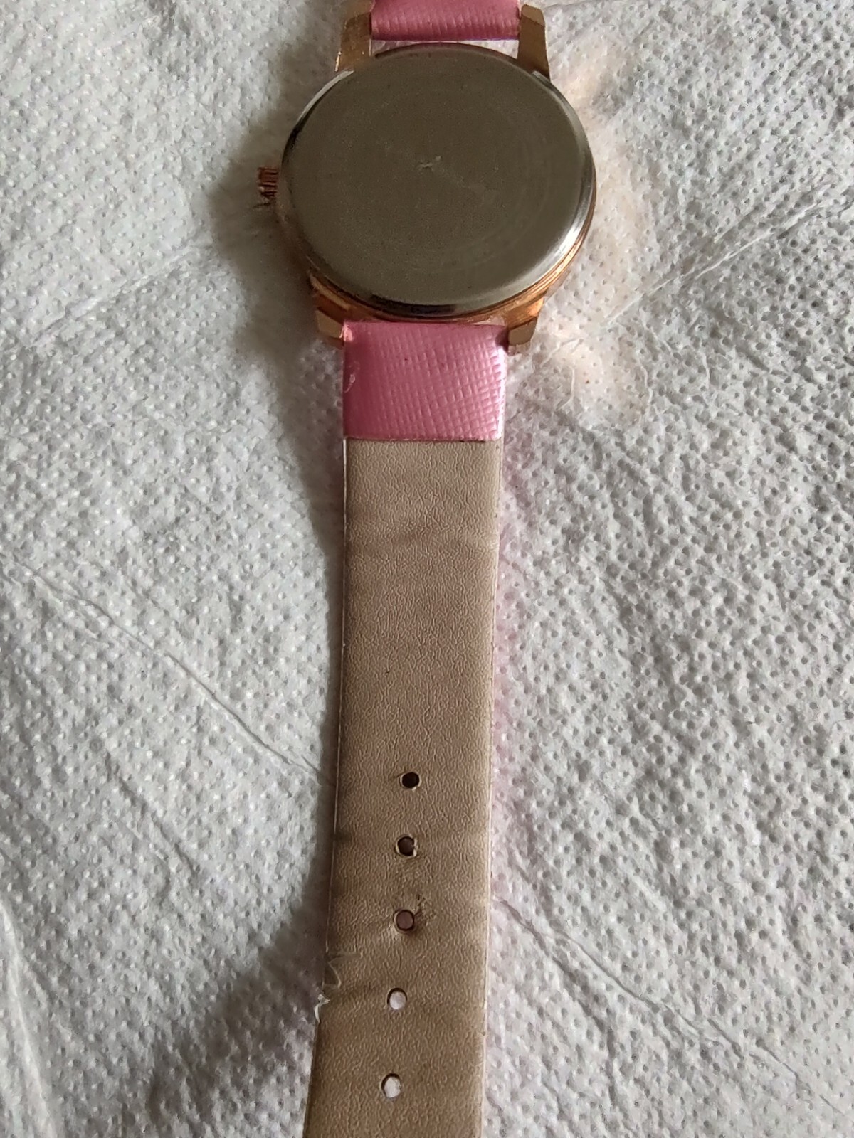 Bachaa Party Watch Pink tone Crystals leather Strap Women girls female
