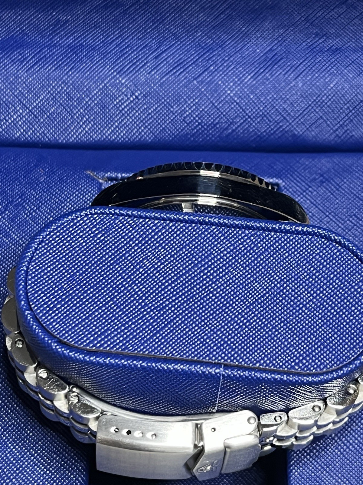 SQUALE Y1545 ATMOS 30 GMT 40 mm Pepsi With Cyclops (Rare) ~Gorgeous & Minty