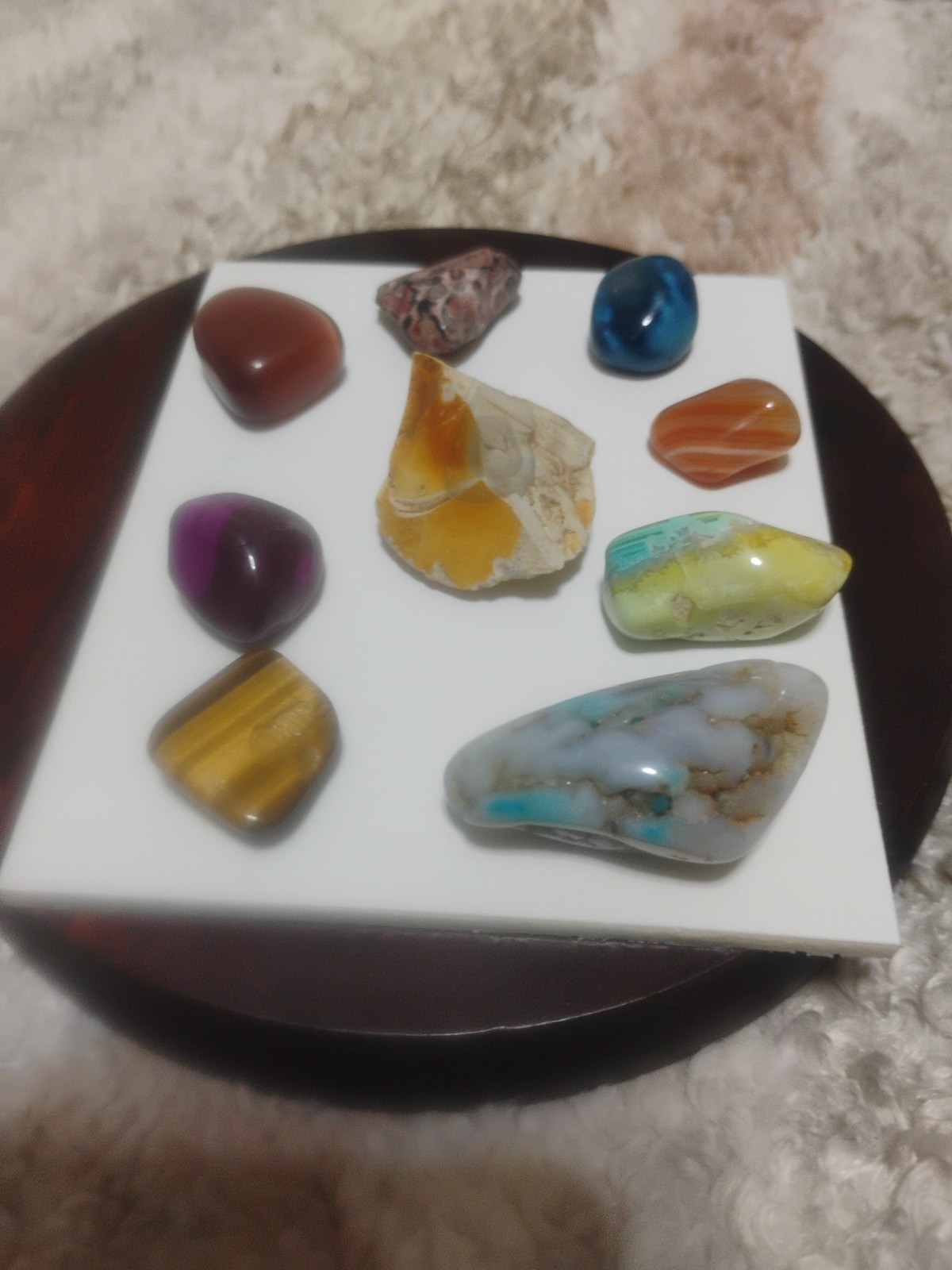 Lot Of 9 Assorted Gemstones