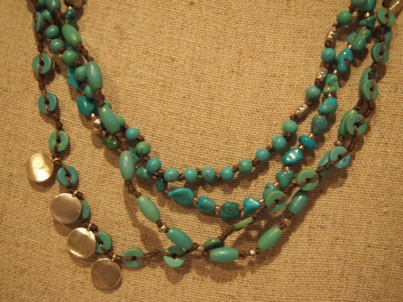 Silpada Tickle Me Turquoise Sterling Silver Magnesite Necklace N2886