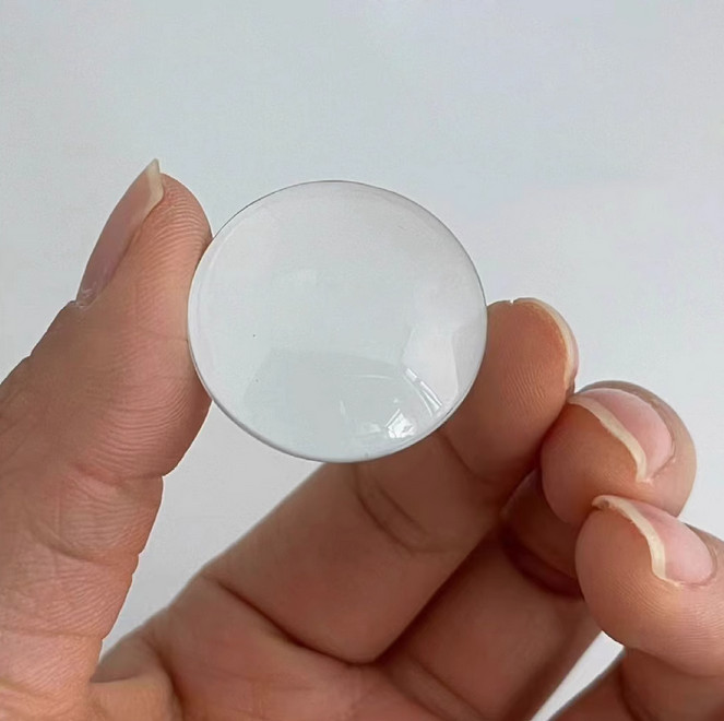 2pc 30mm Optical Glass Focal Length 50mm Plano Convex Lens Optical experiment