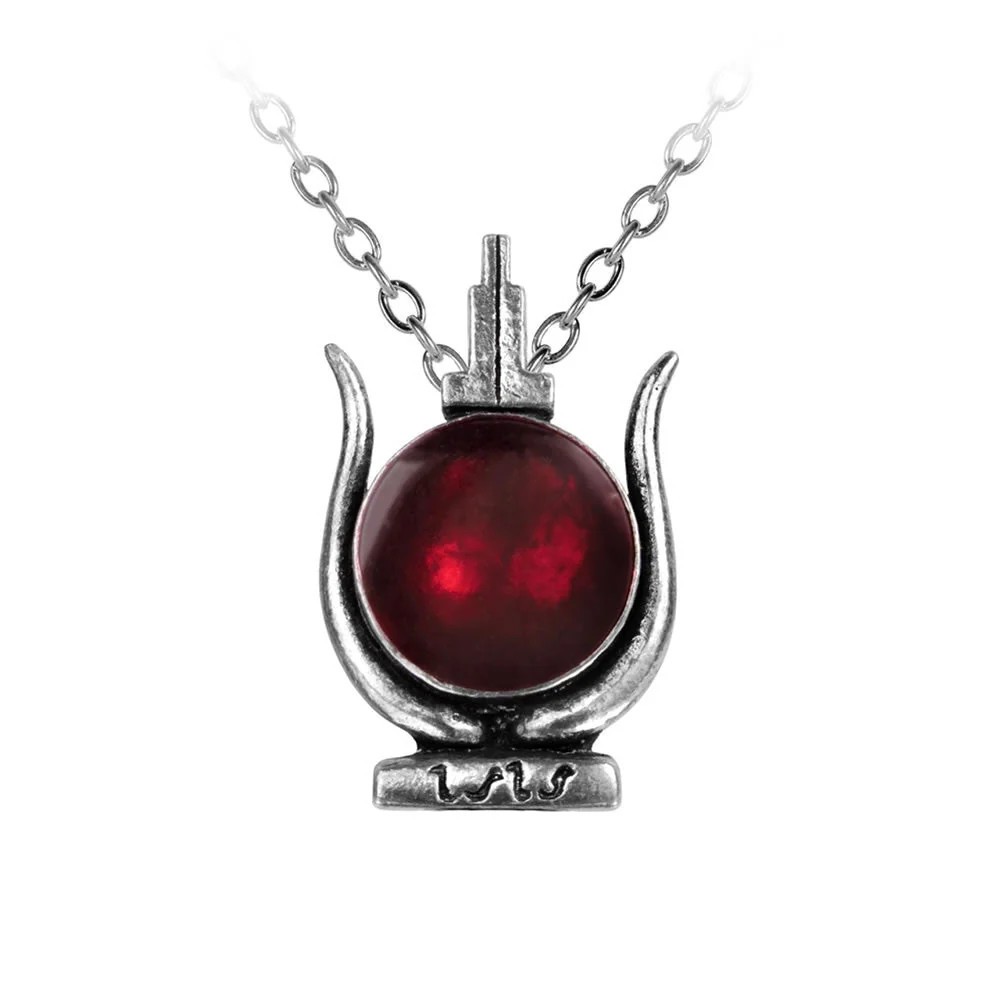 Alchemy England – Cult of Aset/Isis Sun Disk Pendant Necklace – Hard to Find!