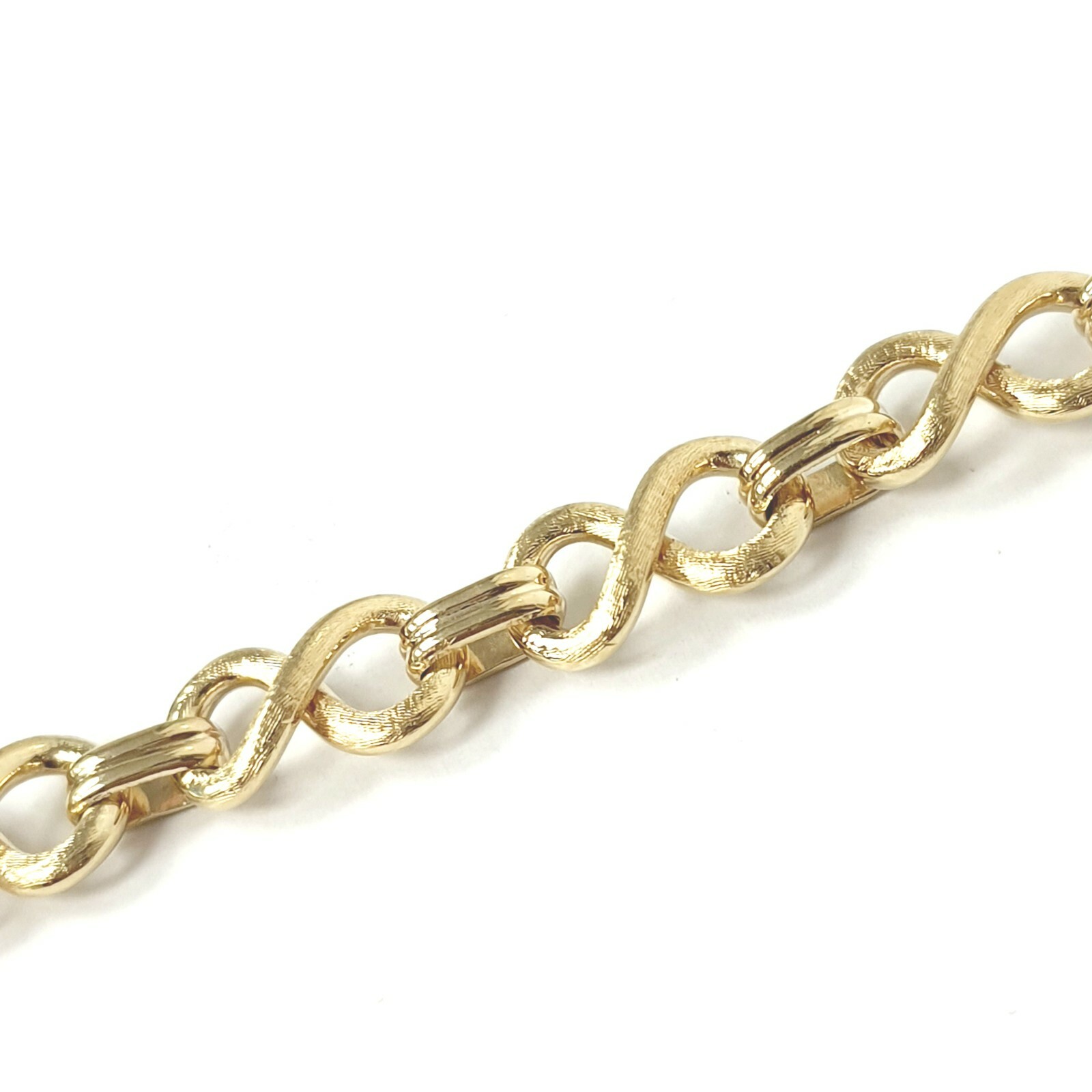 9ct Gold Fancy Bracelet Solid UK Hallmarked 8 Inches 25.8g