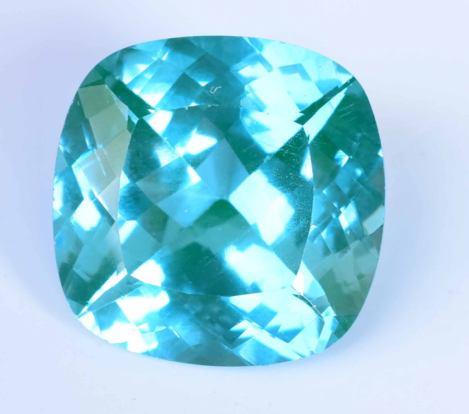 29.00 Ct Natural Paraiba Tourmaline Greenish Neon Blue Copper Loose Gemstone