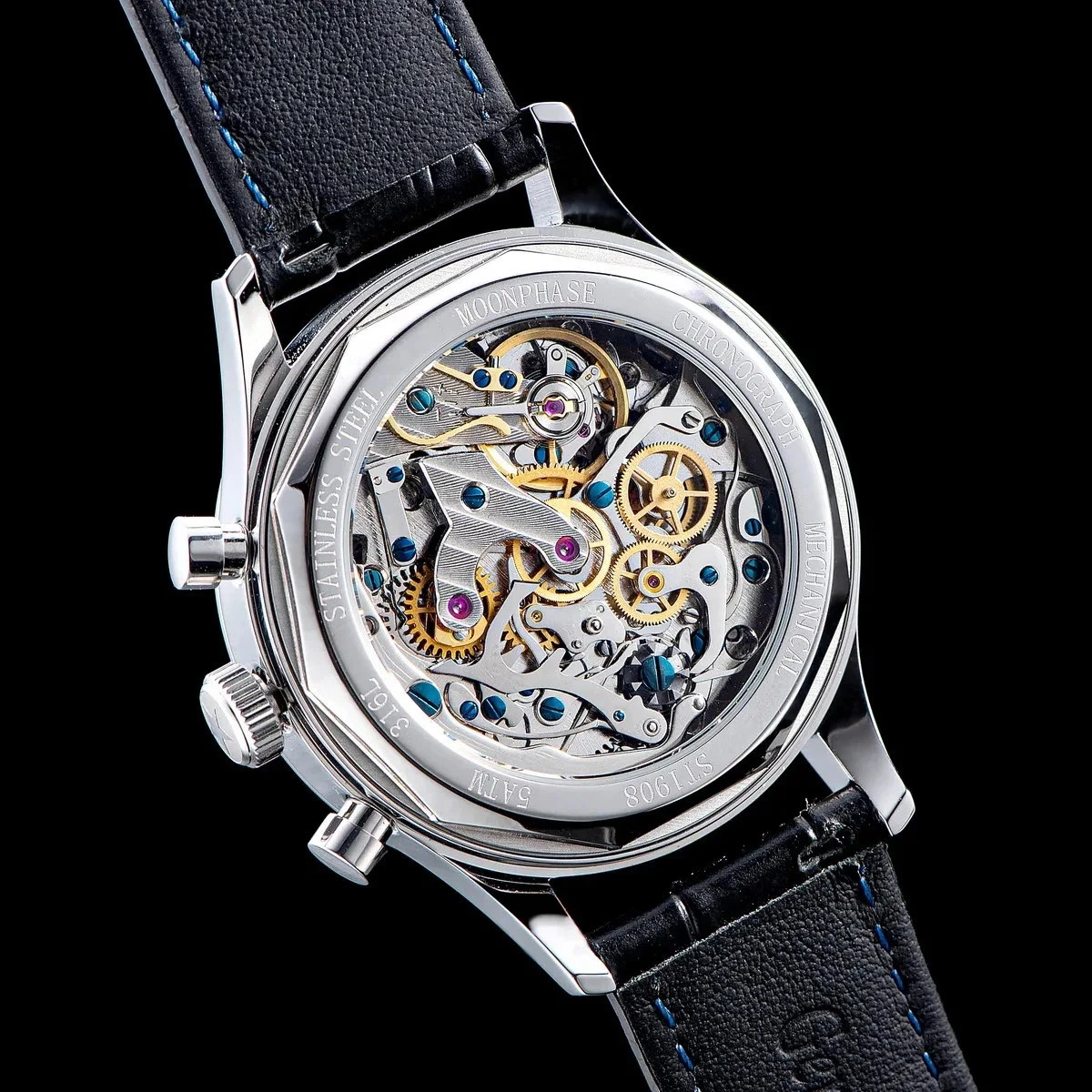 Sugess 1963 Panda LE ST1901 Swan Neck Sapphire Chronograph 40mm BNIB