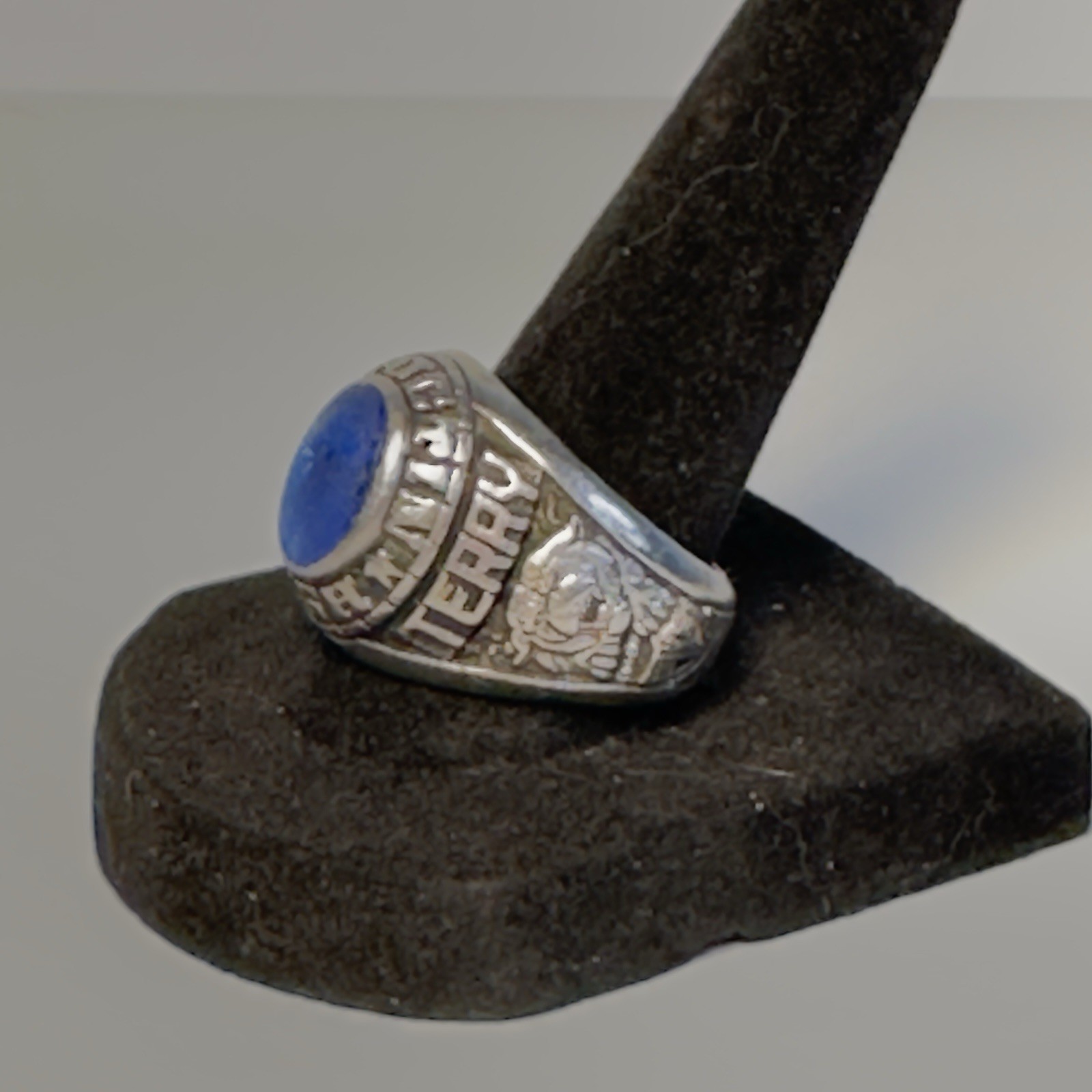 1985 Catoctin High Class Ring Artcarved Siladium Sz 10.5 Agriculture Terry FLAW