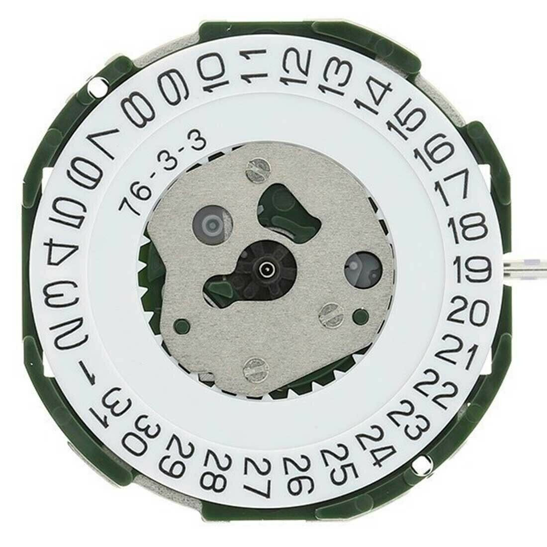 23.3mm 3-Hand Date @ 3 Quartz Watch Movement with Battery&Stem For Miyota 2115