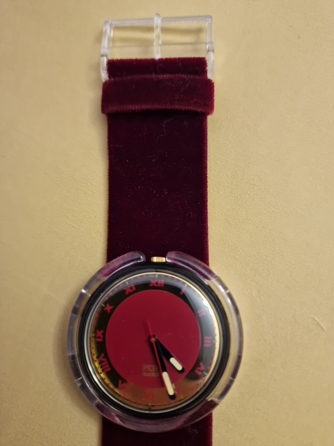 pop swatch vintage Red 1991