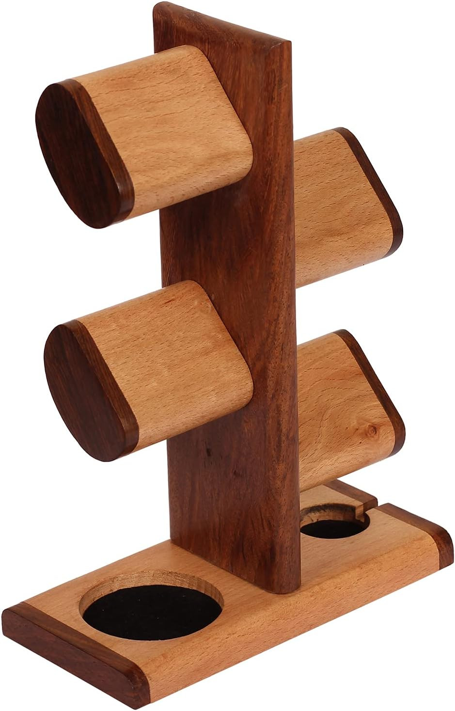 DEALS ABHANDICRAFTS – Watch Stand 5 in One Multiple Watch Display Tower for Men,