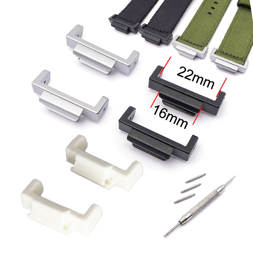 22mm to 16mm PC Watch Strap Connector for DW5600 DW-6900 9052 GA110 Adapter Tool