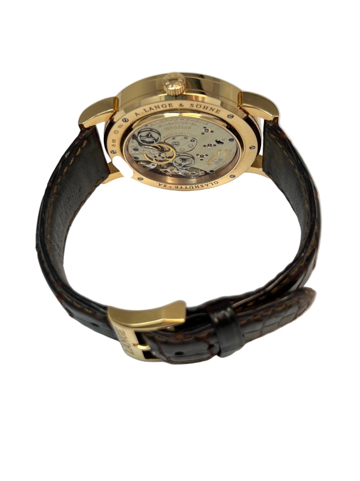 A. Lange & Söhne Lange 1 Time Zone 18K Rose Gold Men’s Watch, 116.032