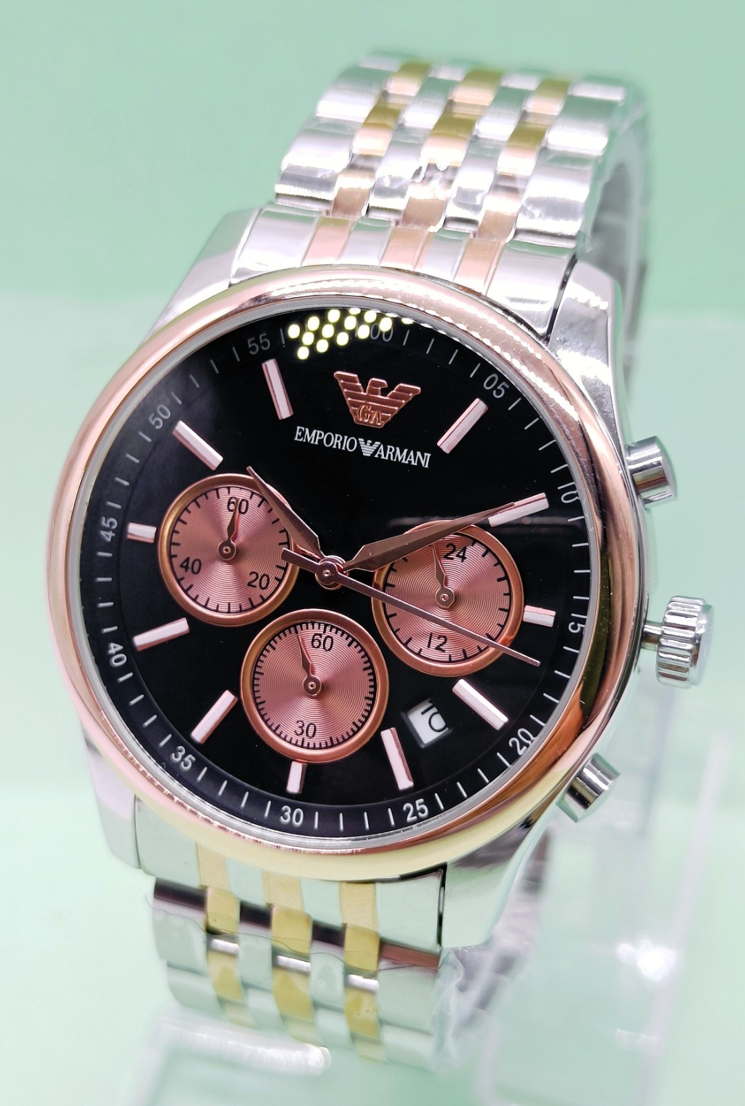 AmazingEmporio Armani Chronograph Date Indicator Quartz Analog Men’s Wrist Watch