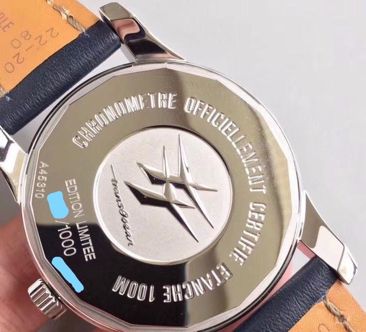 Breitling Transocean Day & Date ”Aurora Blue” Limited Edition of Only 1000 Pcs