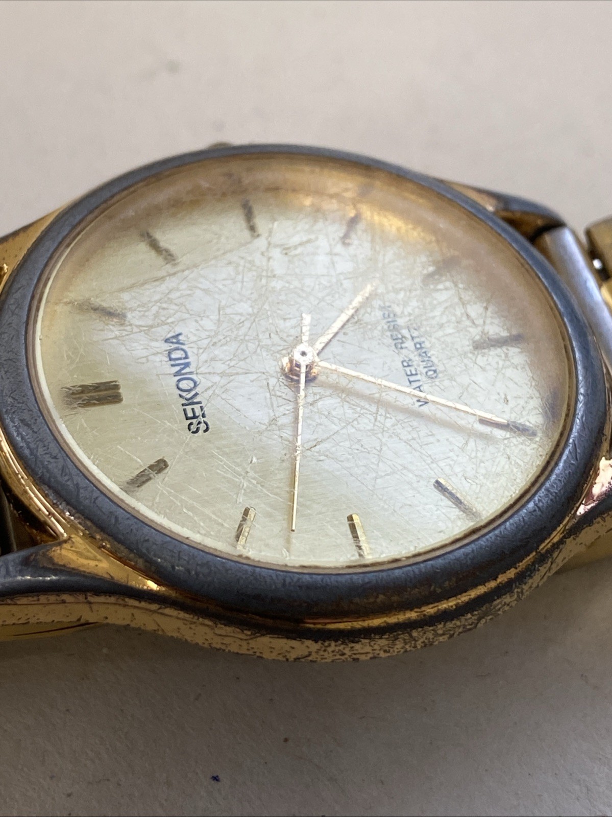 Sekonda 03429 Men’s Stainless Steel Quartz New Battery Heavy Wear