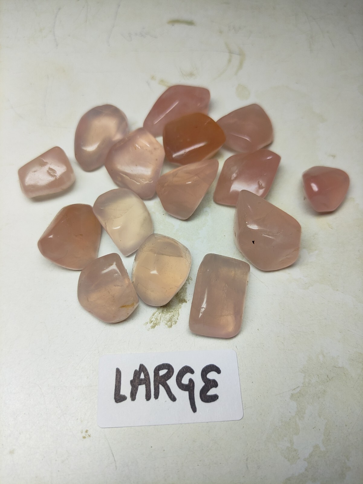 Natural Rose Quartz Tumbles – Healing Crystals for Love and Harmony 50g LOT