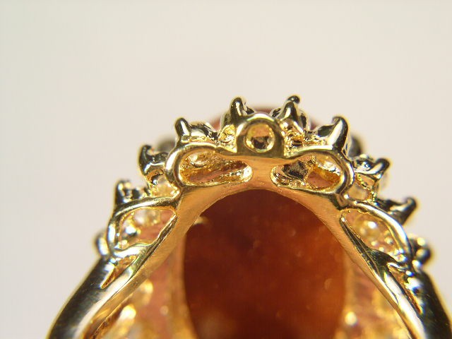 SZ’S 5,6,7,8,9 GOLDSTONE RING *Special* VINTAGE SEMI-PRECIOUS GEMSTONE DA808GS