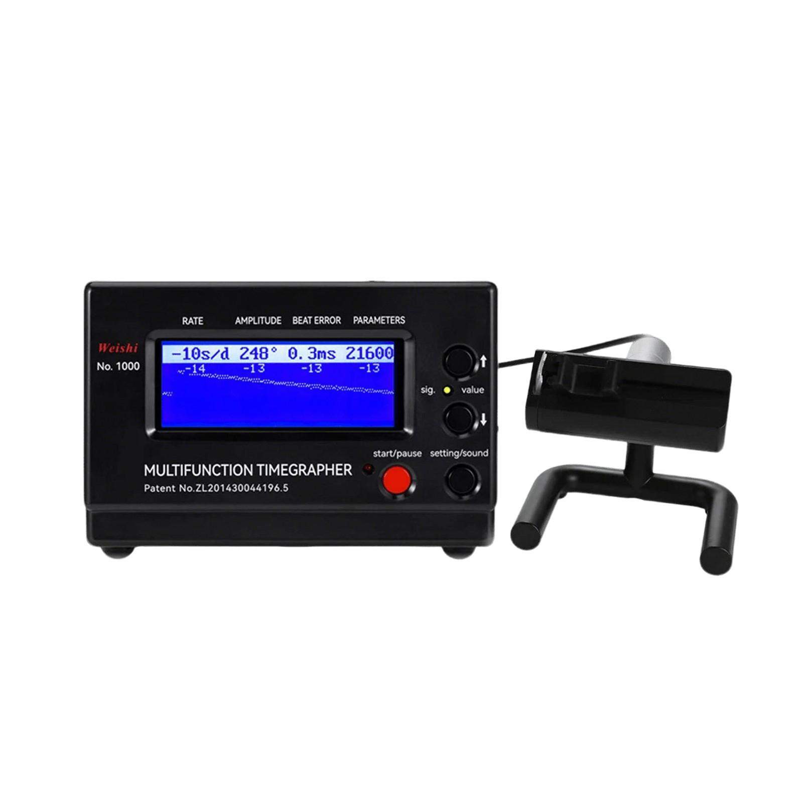 No.1000 Timing Timegrapher Accuracy Mechanical Watch Tester Calibrator aBNCraoE