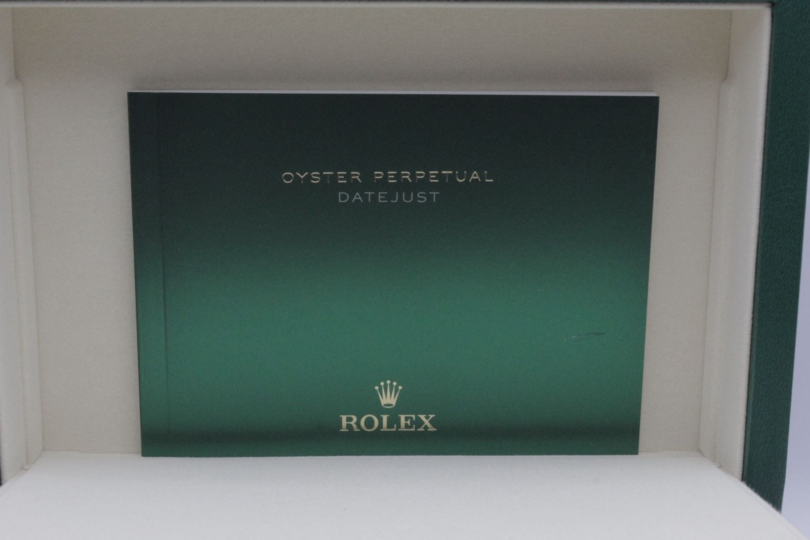 Genuine Rolex Datejust 28 Box, Papers & Extra Link Set (279381RBR) — NO WATCH