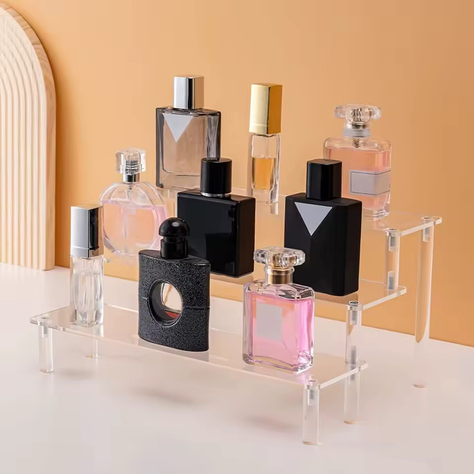 Multilayer Acrylic Display Rack – For Perfume, Cosmetics, Dolls & Nail Polish