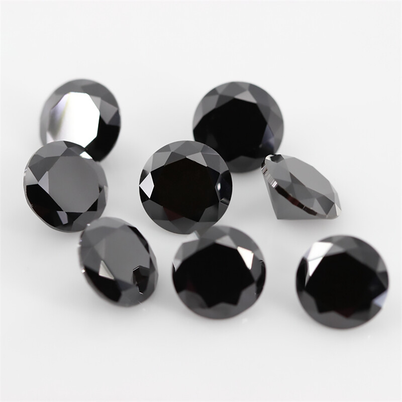 Excellent D Color VVS1 Round Cut Moissanite Loose Gemstones with GRA Certificate