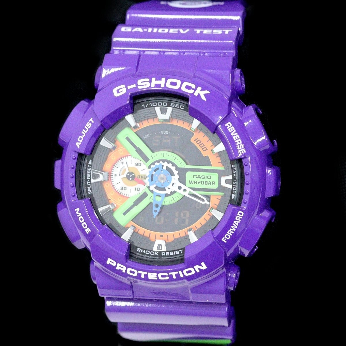 CASIO G-SHOCK GA-110EV-6AJR Evangelion Unit-01 Purple Watch Box Japan