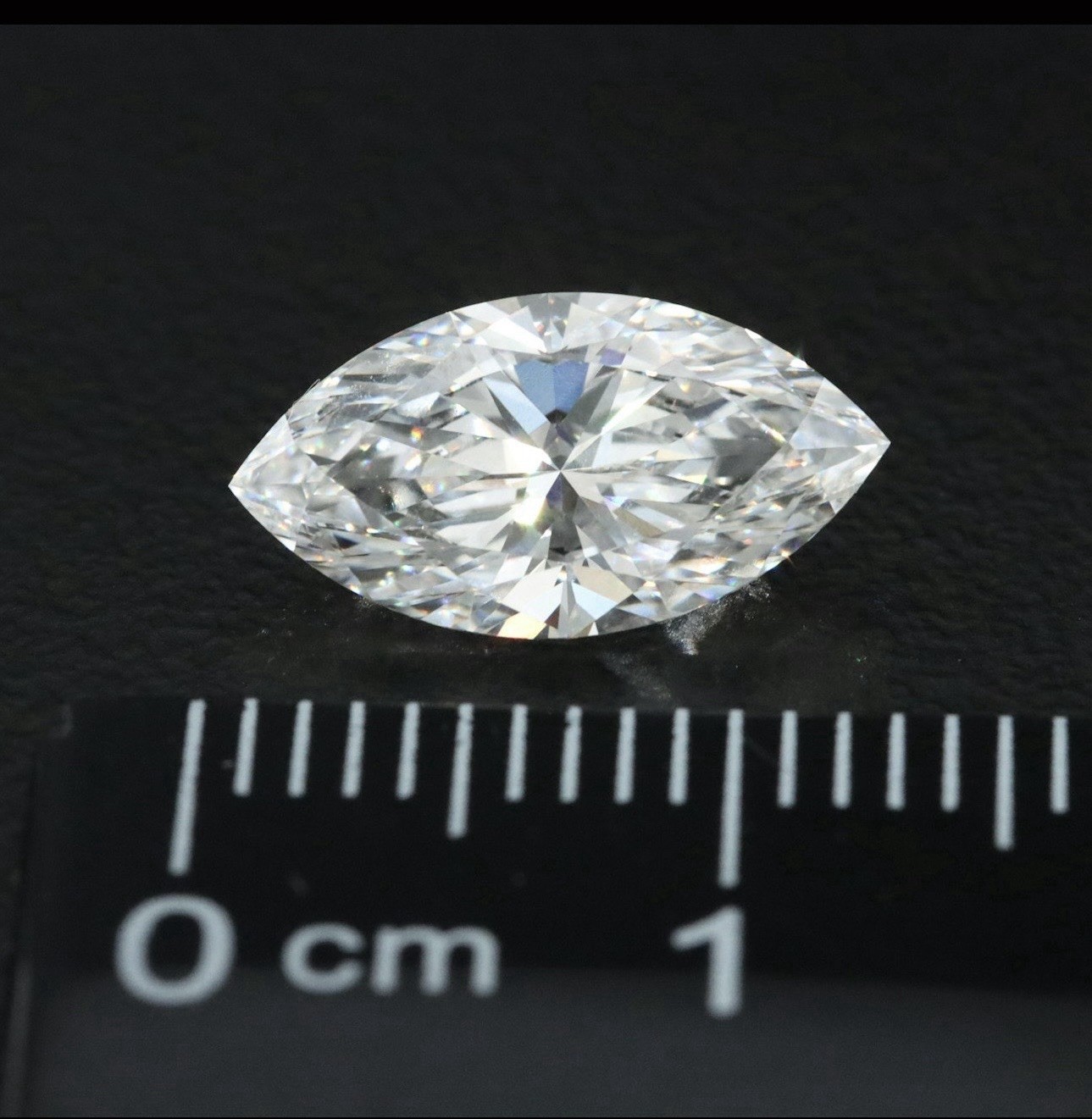 Lab Diamond 1.93 Carat Marquise VVS2 Color E IGI Certified