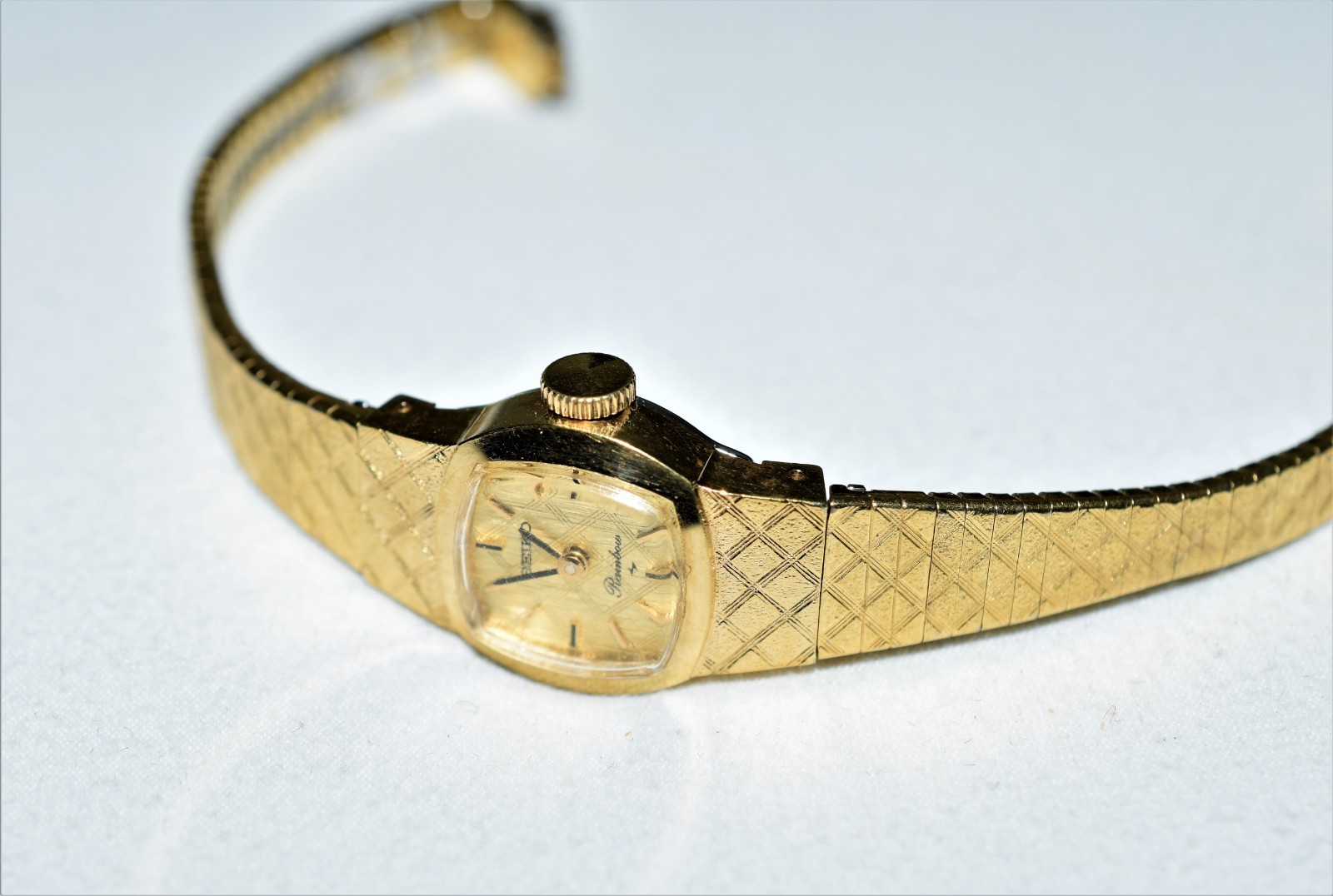 SEIKO RAINBOW Ladies 18k GOld Plated – Mechanical – 11-3370 – NOV 1973