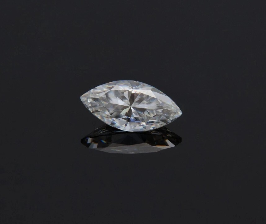 Lab-Grown 0.12 Ct CVD Diamond 1 Pc Marquise 2.5 x 4.5 mm IF Clarity Certified
