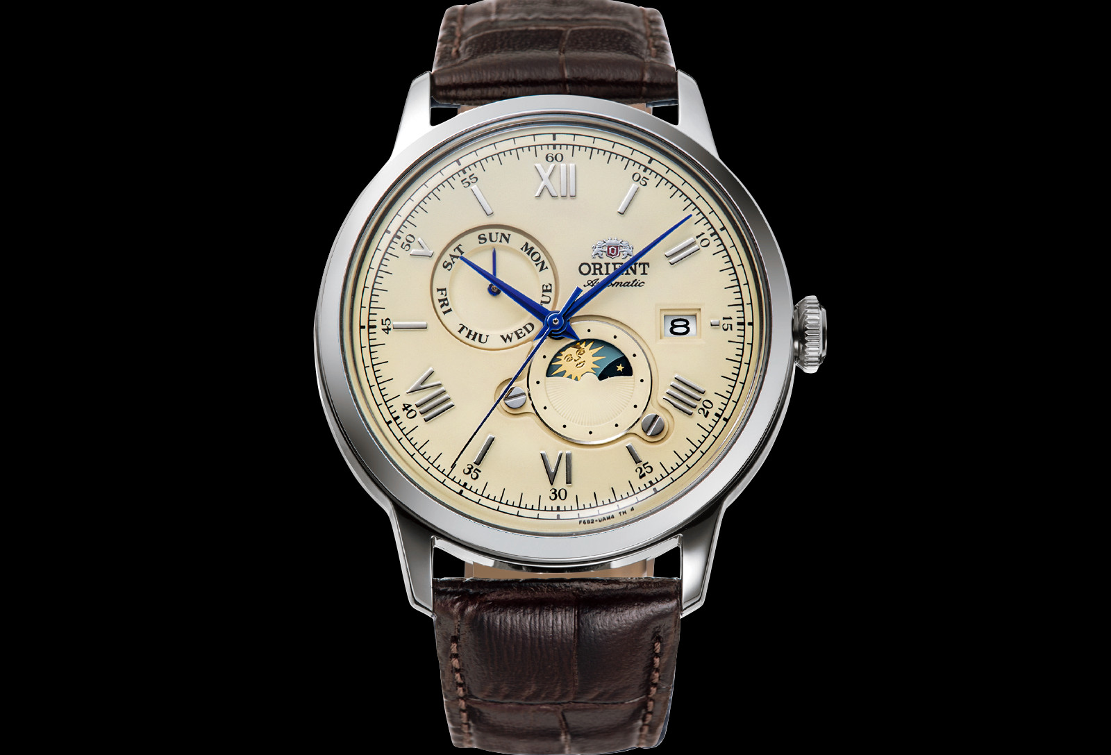 Orient Bambino Version 9 41.5mm Automatic Dress Watch RA-AK0803Y30B RA-AK0803Y