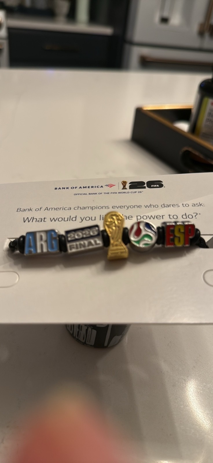 FIFA 2026 Final Ultra Rare Argentina Spain World Cup Final Bracelet