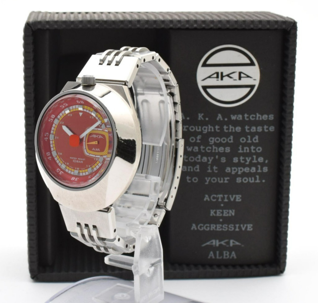 【Near MINT】Seiko Alba Aka V707-0A10 Quartz Men’s Watch from JAPAN