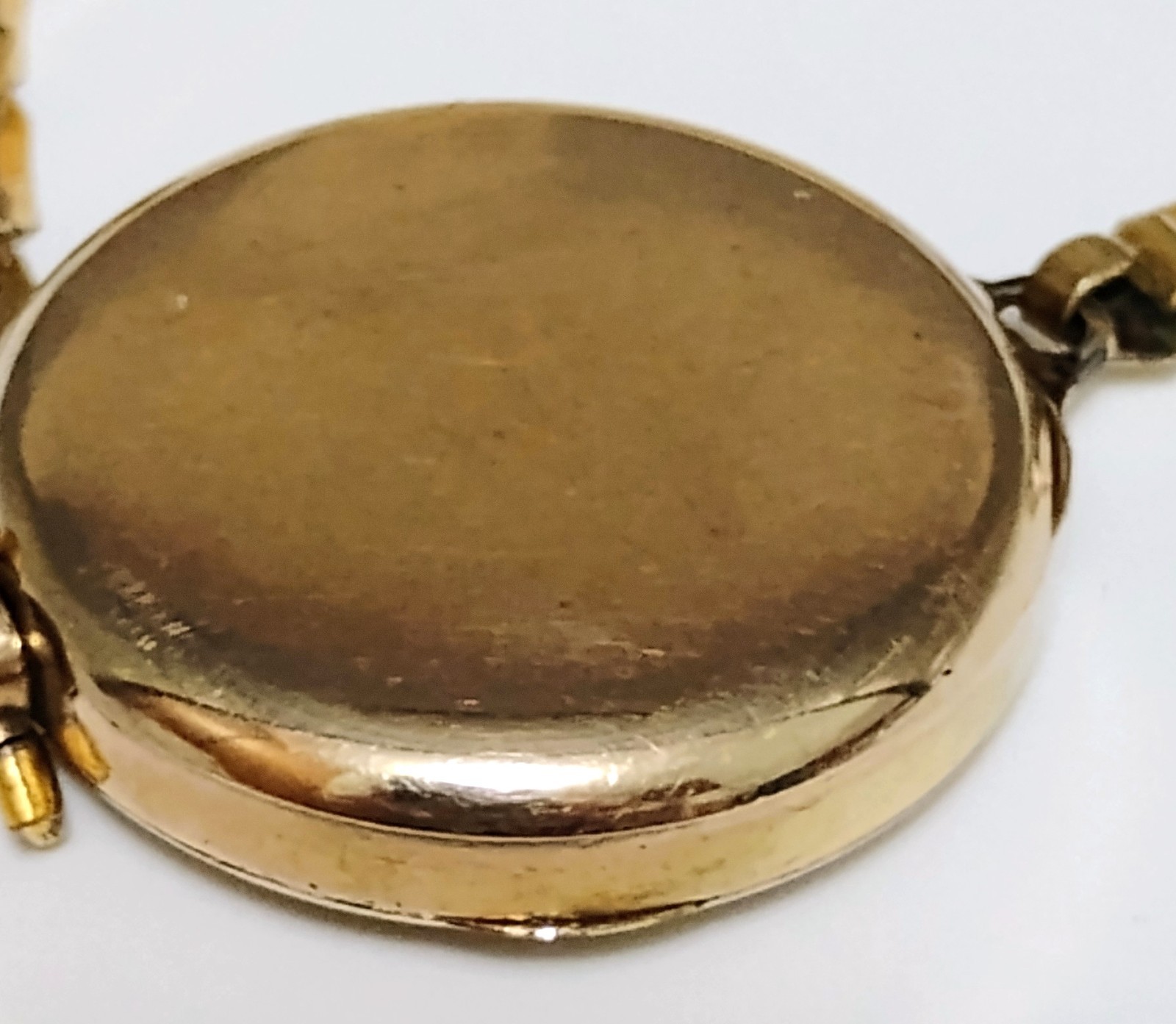 Antiq Gruen 7j Watch Dietrich Gruen & Sons movement 25yr Case Gold Shell band