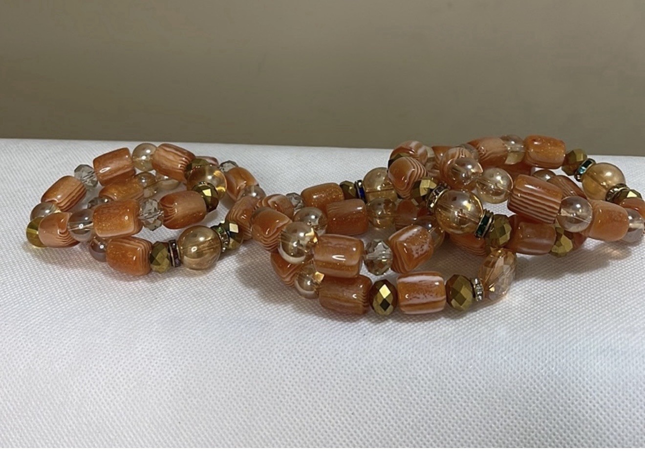 women Beaded Bracelet 2-Piece