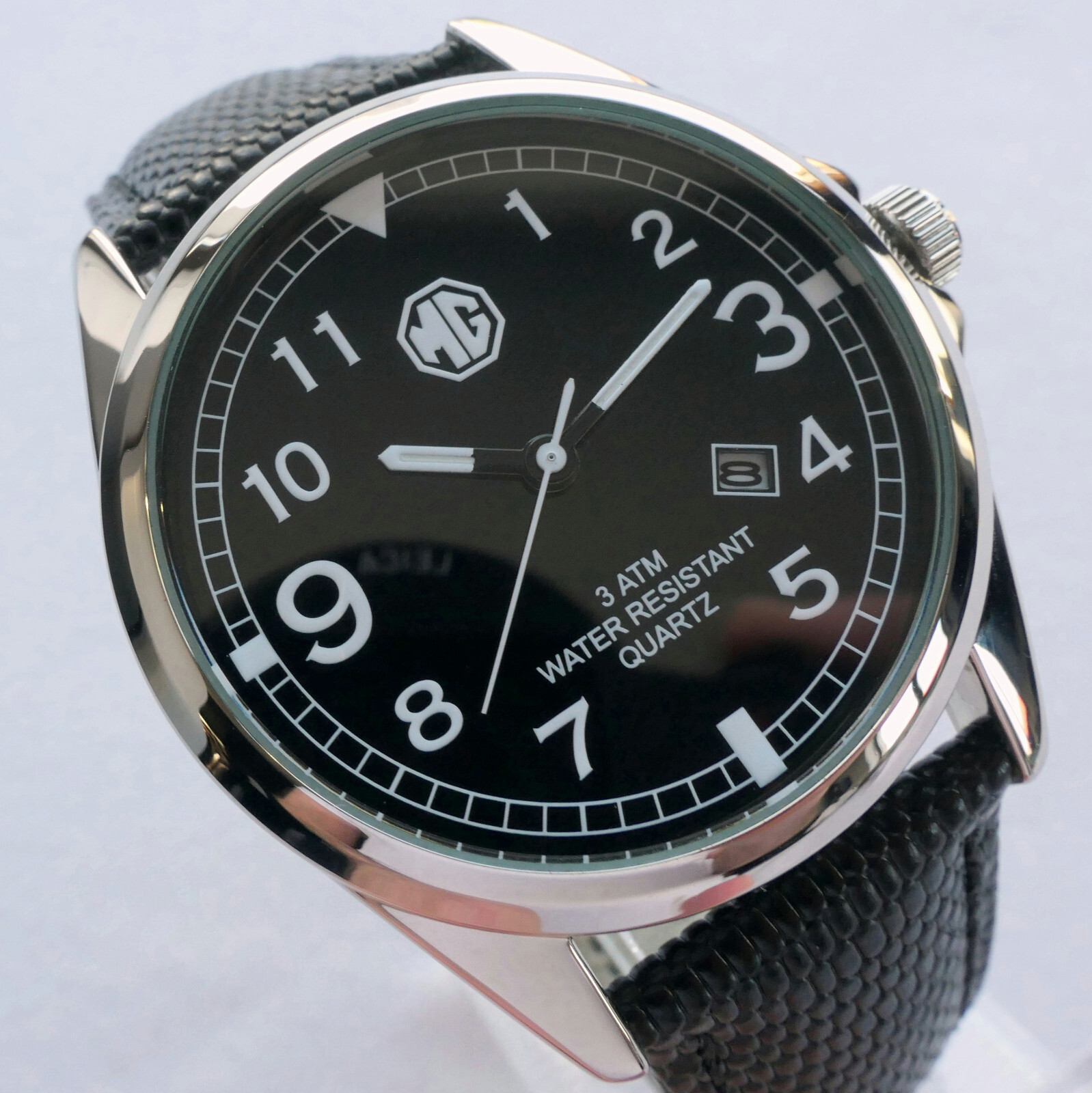 MG Morris Garages BMC MGA MGB Classic Aviator Driver Sport Car Accessory Watch