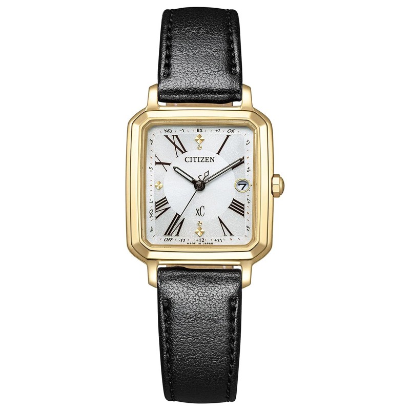 Xc ES9502 12A Eco Drive Radio Wave Citizen Cross Sea Hikari Collection Square wi