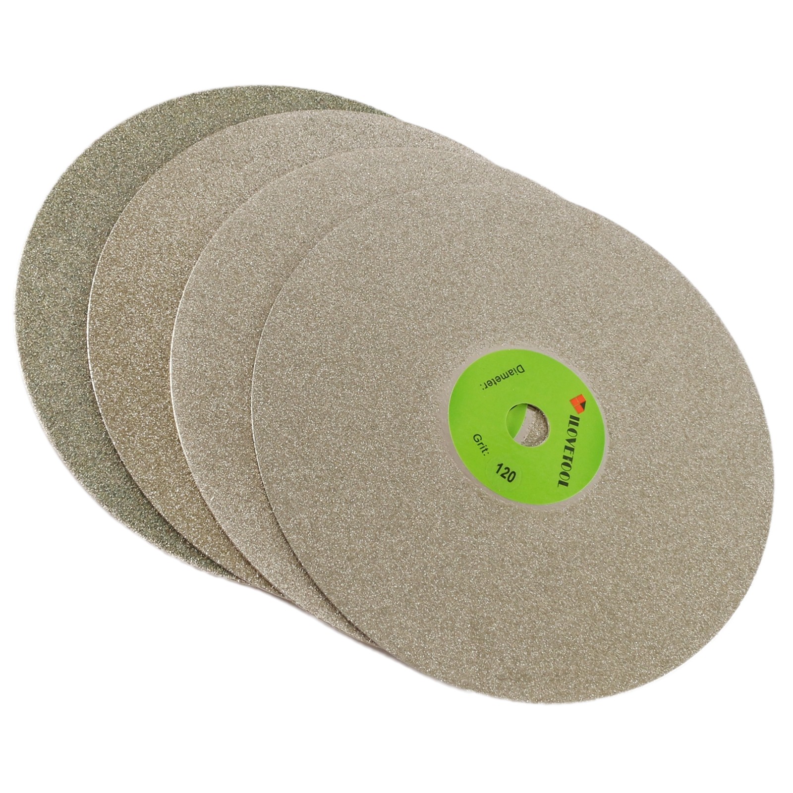6″ inch 150 mm Grit 60-3000 Diamond Grinding Disc Abrasive Wheel Coated Flat Lap
