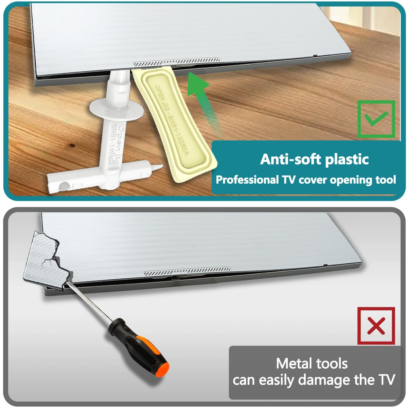 TV Back Removal Tool for Screwless TVs | Dismantling Jig for Easy Repair