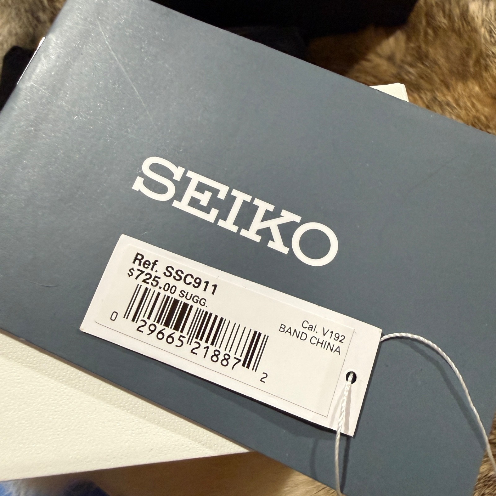 Seiko Prospex SSC911P1 Speedtimer Silver Panda Solar Chronograph