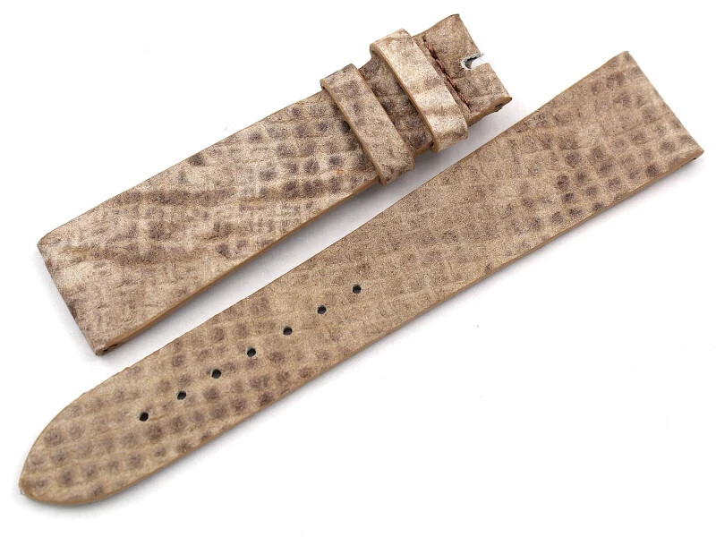 Craft Genuine Beige Leather Strap Various Sizes Made Italy Excellent Quality