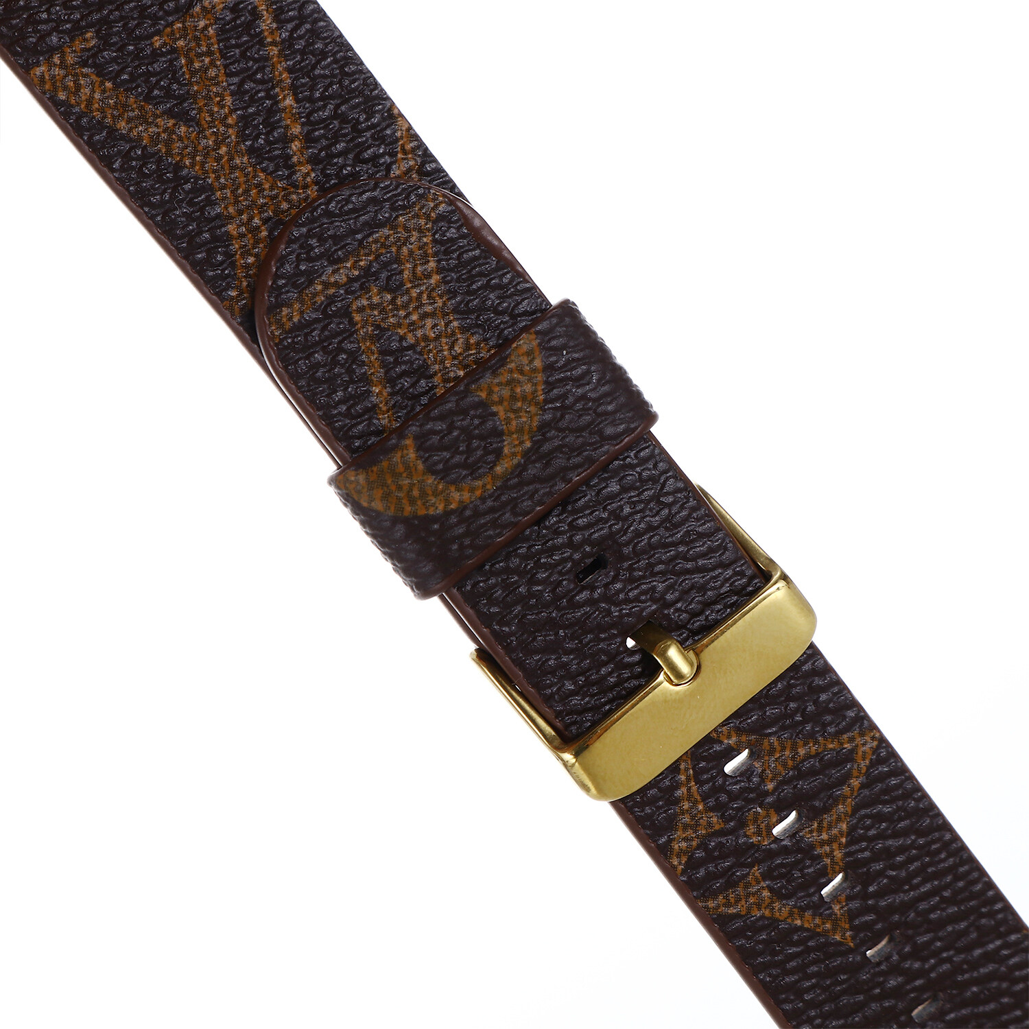 For Apple Watch Series 9/8/7/6/5/4 45mm 41mm 44mm 40mm SE Luxury Leather Strap