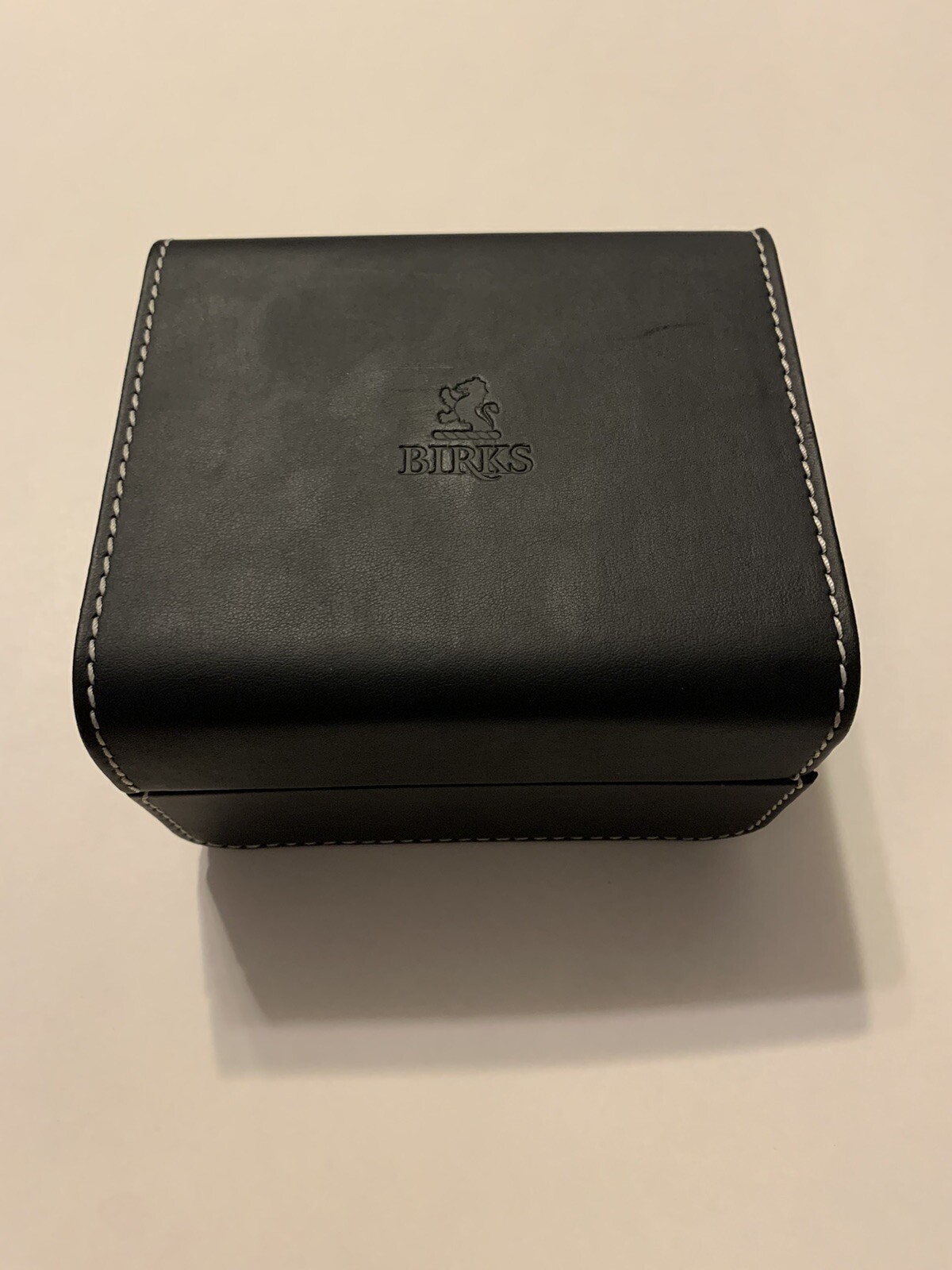 Birks RPM Watch *Box Only* Black Leather, Booklet And Gift Box Included W/O Lid