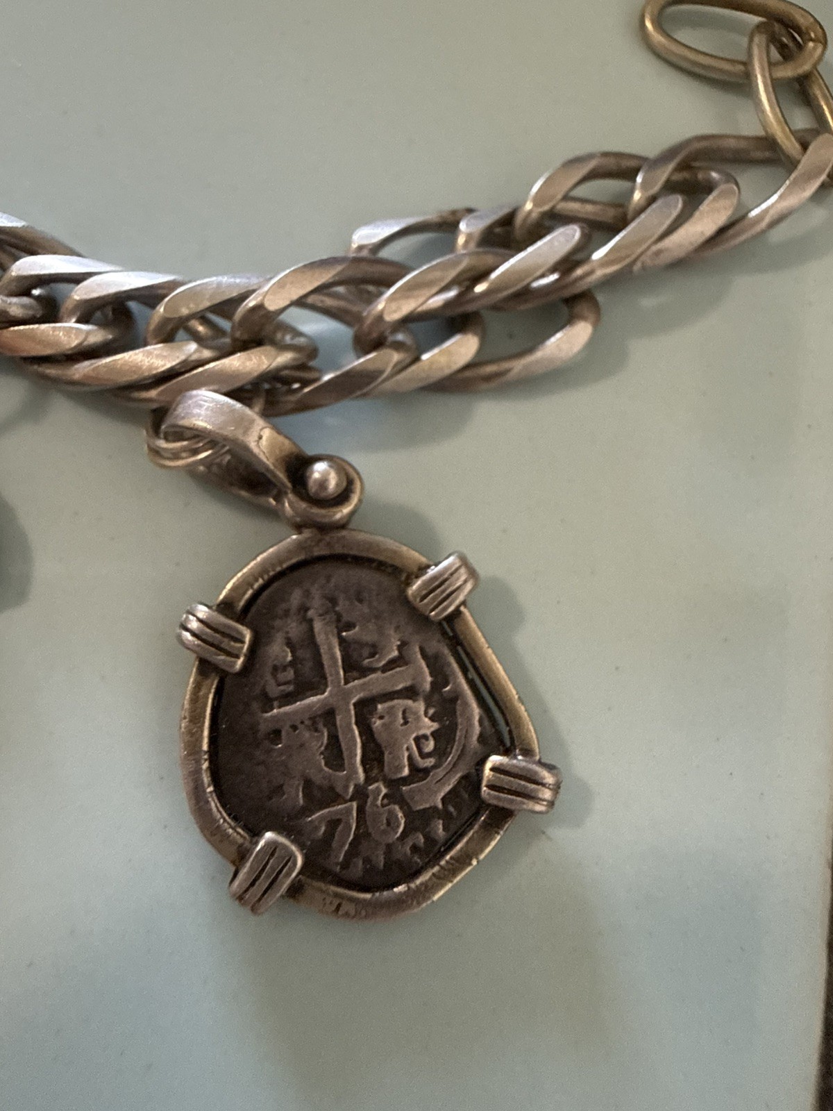 1995 limited edition .925 Walt Disney Winnie the Pooh Charm Bracelet 8” 39.4 g