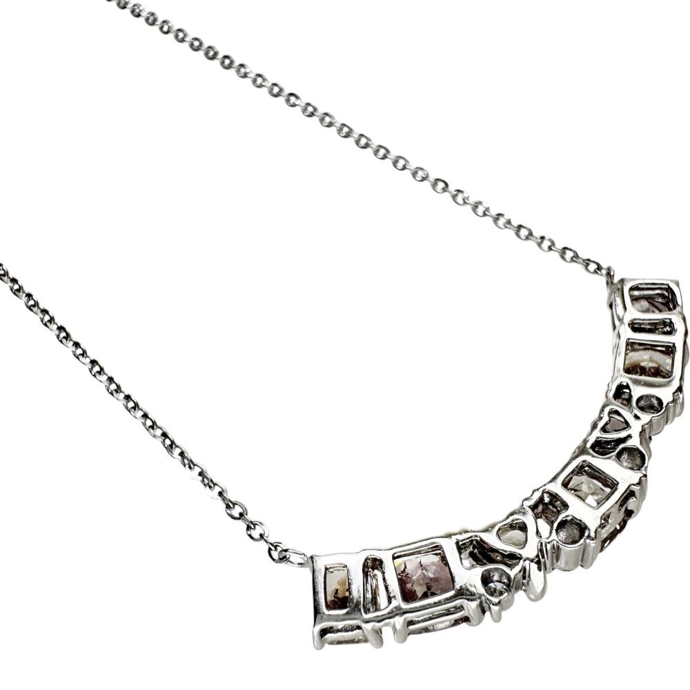 Color diamond 2.65ct diamond 0.09ct Necklace Pt900Platinum/Pt850Platinum 4.9…