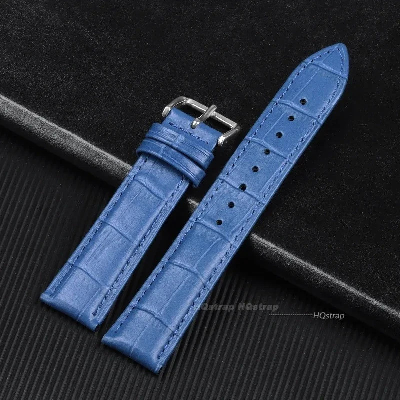 Genuine Leather Mens Watch Strap Band Brown Black 12mm 14mm 16mm 18mm 20mm 22mm