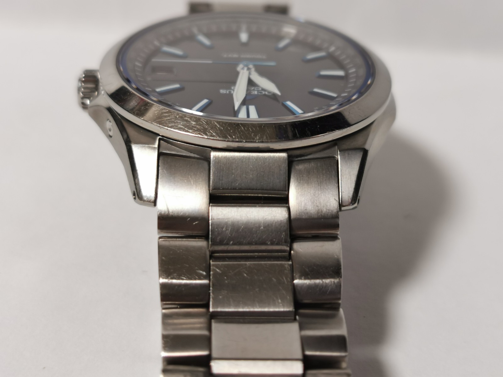 Casio Oceanus OCW-S100 Radio Solar Date Vintage Watch JDM